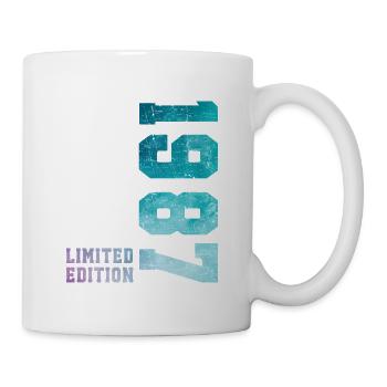 1987 Limited Edition 39 Years Anniversary - Mug - white - Right