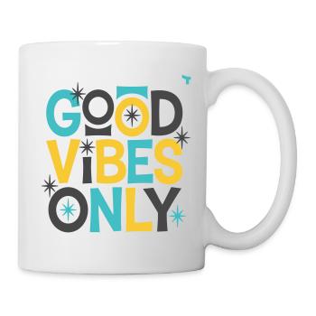 Bonnes Vibrations Uniquement ! - Mug - white - Right