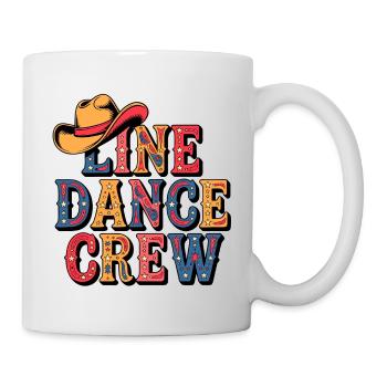 Line Dance Team - Tasse - Weiß - Rechts