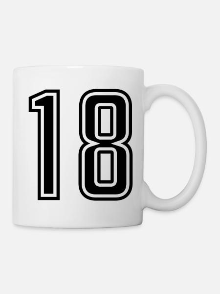 18 - Tasse - Weiß