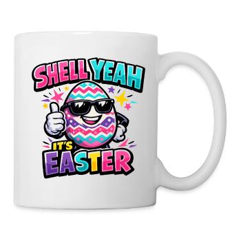 Hell yes It's Easter - Mug - white - Right