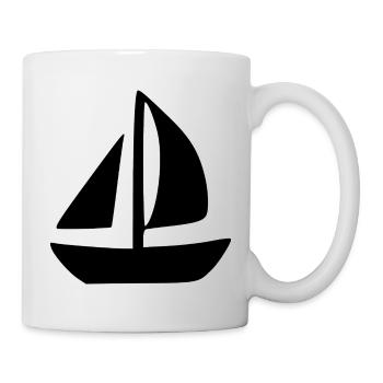 Water Sports Sailing Vacation Maritime Symbols - Mug - white - Right