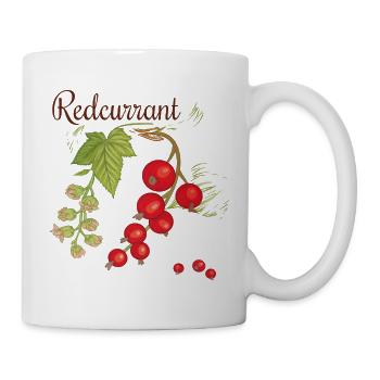 Red currant - Mug - white - Right