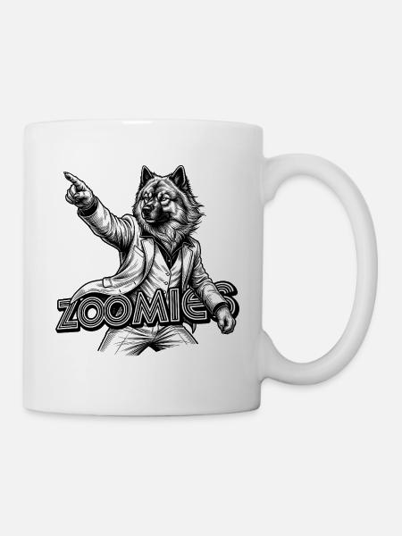 Eurasier | Zoomies - Tasse - Weiß