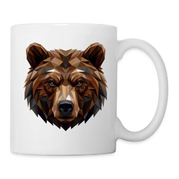 Brown Bear, Grizzly Bear, Bear Brothers, Forest, Wild Bears - Mug - white - Right