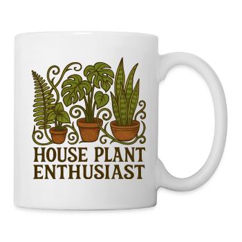 House Plant Enthusiast - Mug - white - Right