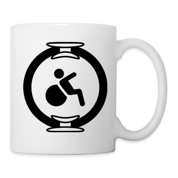Pilates - Tasse - Weiß - Rechts