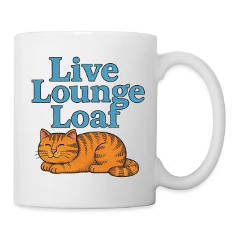 Live Lounge Loaf - Tasse - Weiß - Rechts