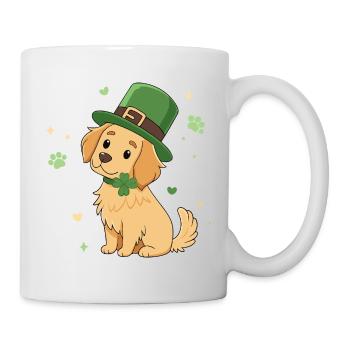 Lucky Irish Puppy - Mug - white - Right