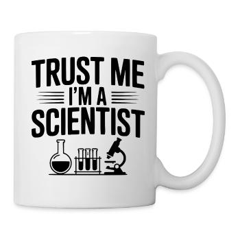 Trust Me I'm a Scientist - Mug - white - Right