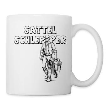 articulated lorry - Mug - white - Right