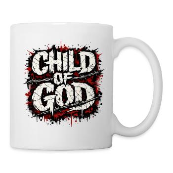Enfant de Dieu - Mug blanc - blanc - Droite