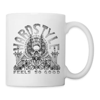HARDSTYLE feels so good - black - Mug - white - Right