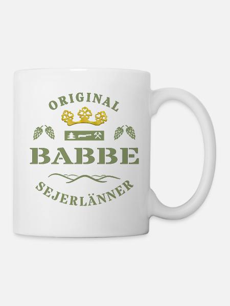 Sejerlaenner Babbe Siegerländer Sire Siegerland - Mug - white
