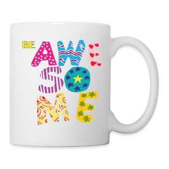 Sois génial - Mug blanc - blanc - Droite