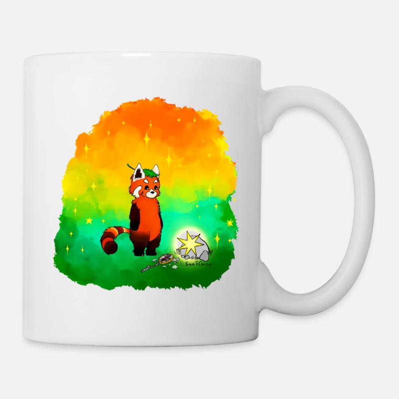 Star Seeker Red Panda - Mug - white