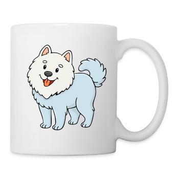 Fuzzy Dog (White/ Comic) - Mug - white - Right
