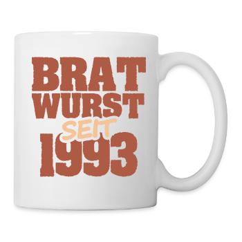 Grillen 1993 - Tasse - Weiß - Rechts