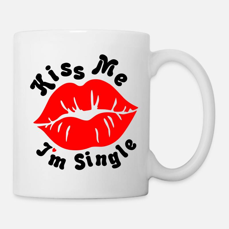 Kiss_Me - Mug blanc - blanc