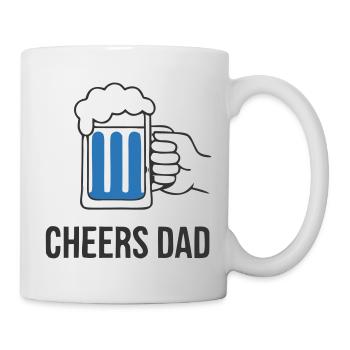 Sociable Cheers Dad Beer Mug - Mug - white - Right