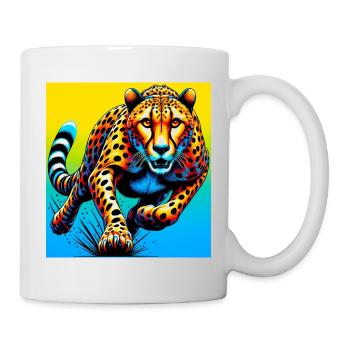 cheetah - Mug - white - Right
