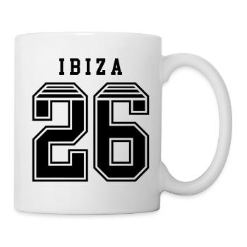 Ibiza 26 Shirt 2026 - Mug - white - Right