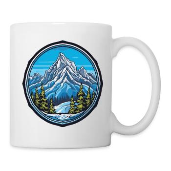 Berge Mountains - Mug - white - Right