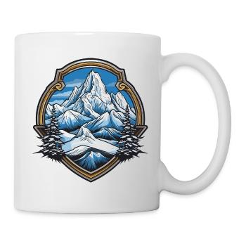 Alpine Mountains Mountains - Mug - white - Right