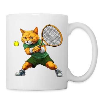Tennis Cats - Mug blanc - blanc - Droite