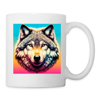 Wolf - Mug - white - Right