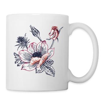 Vintage Bouquet - Mug - white - Right