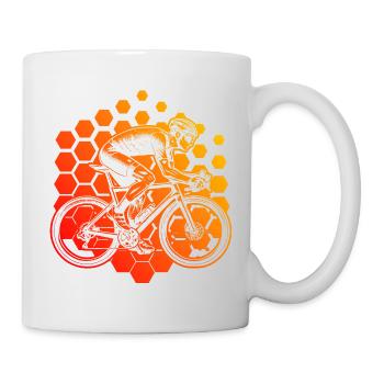 Gift idea for a road bike with road bike - Mug - white - Right