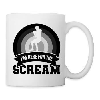 funny football saying - Mug - white - Right