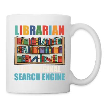 Librarian Book Reading Library Bookaholic Read - Mug - white - Right