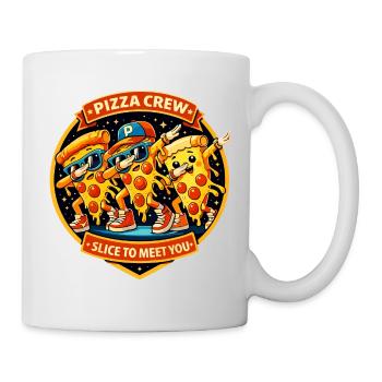 Pizza Crew Slice to Meet You - Mug - white - Right