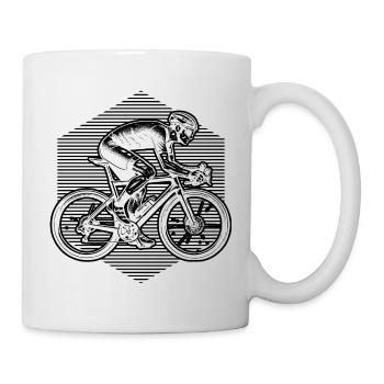 Gift idea for a road bike with road bike - Mug - white - Right