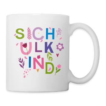 Schulkind  - Tasse - Weiß - Rechts
