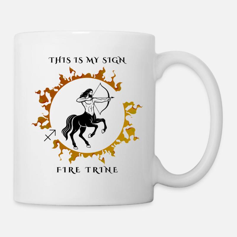 My sign is Sagittarius - Mug - white