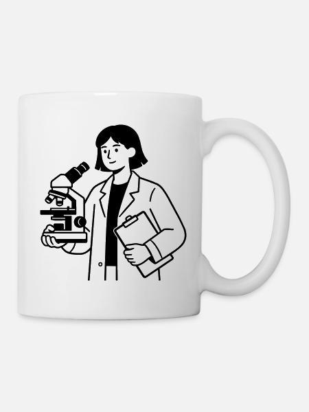 Wissenschaftler - Tasse - Weiß