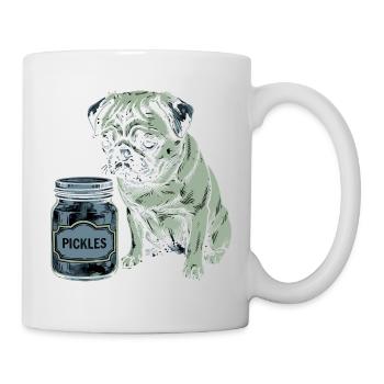 Dog Friend Design – Heart for Four-legged Friends - Mug - white - Right