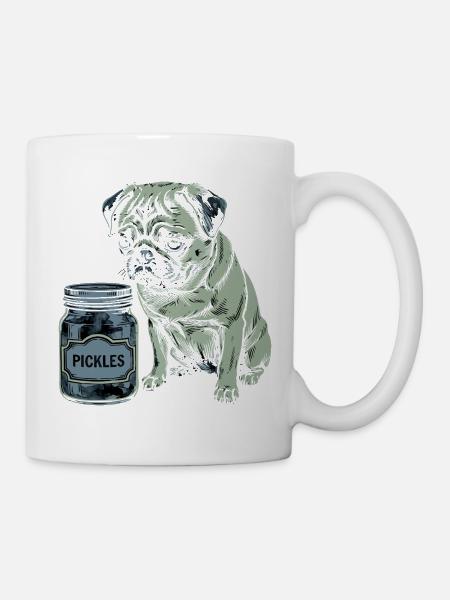 Hundefreund Design – Herz für Vierbeiner - Tasse - Weiß