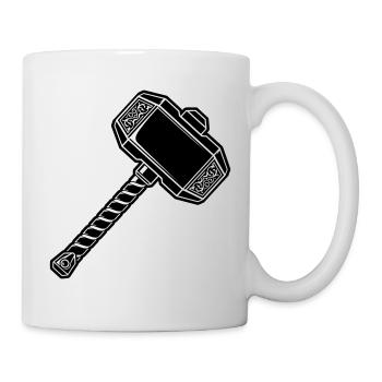 War Hammer - Tasse - Weiß - Rechts