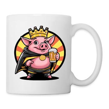 Pork Beer Funny - Mug - white - Right