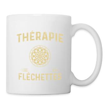  juste besoin d'aller jouer aux fléchettes - Mug blanc - blanc - Droite