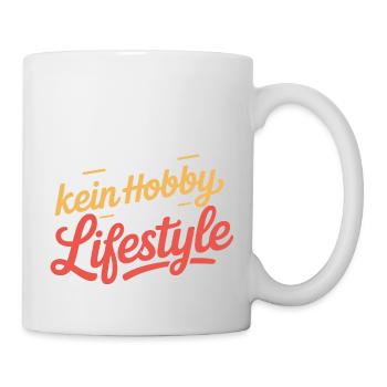 Vater Lifestyle Spruch Papa Geschenkidee - Tasse - Weiß - Rechts