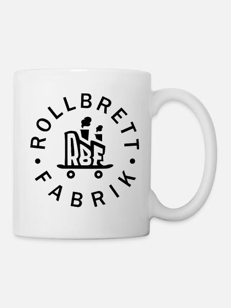RBF Logo black - Tasse - Weiß
