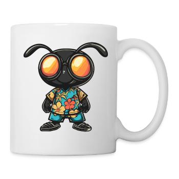 Vacances de bandes dessinées Ant - Mug blanc - blanc - Droite