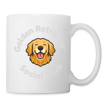Golden Retriever Social Club - Mug - white - Right