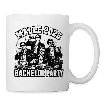 Malle 2026 Bachelor Party JGA Malle 2026 - Tasse - Weiß - Rechts