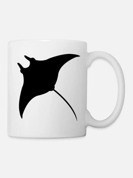 Mantarochen - Tasse - Weiß